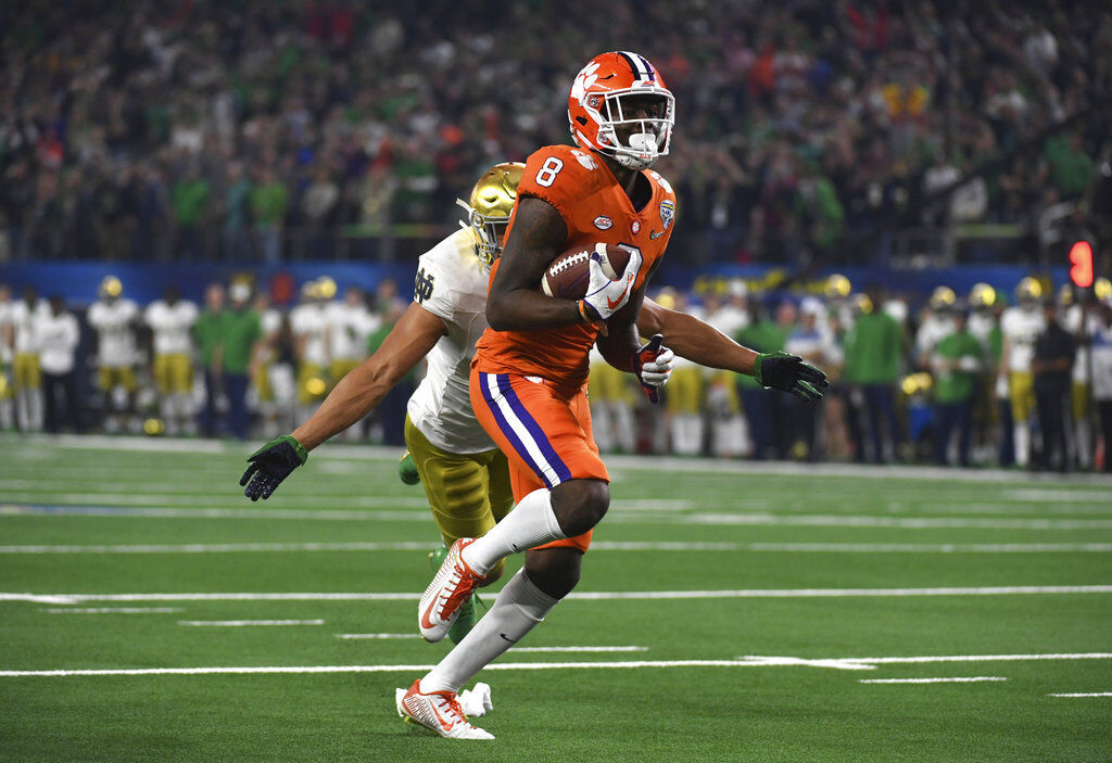 18. L.A. Chargers (30/1) — Justyn Ross, WR, Clemson
